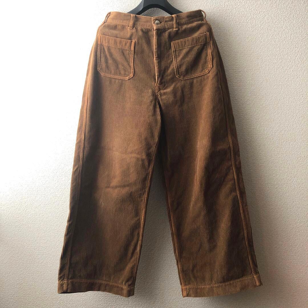 ４５Ｒ　コーデュロイパンツ　ブラウン　サイズ2
