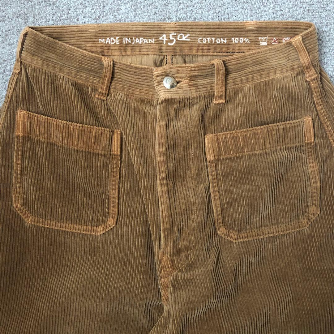 ４５Ｒ　コーデュロイパンツ　ブラウン　サイズ2