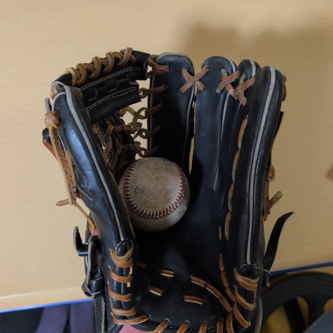 Under Armour 硬式野球グローブ 黒 外野用