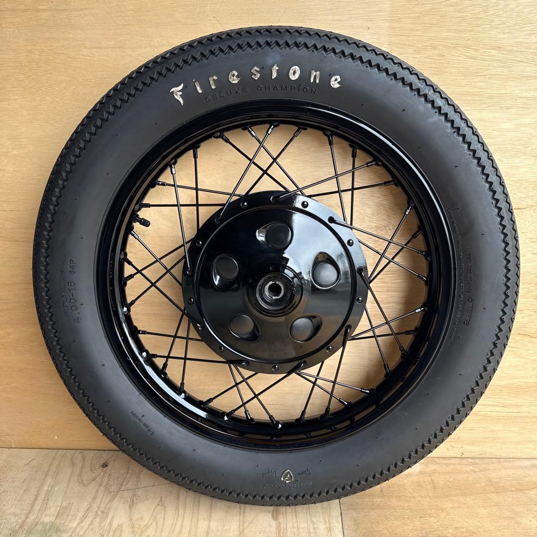 SR400•500 18インチホイール(タイヤセット)