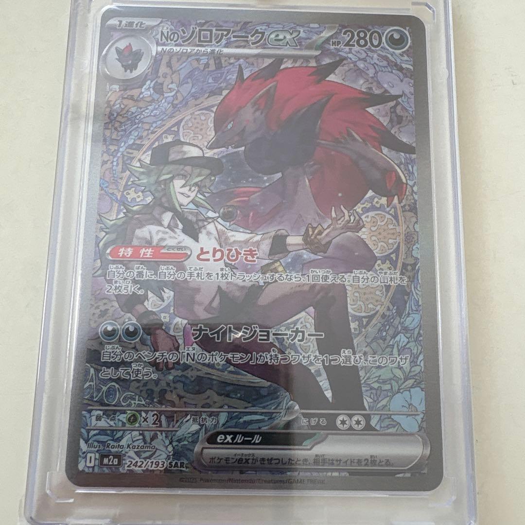 ポケモンカード Nのゾロアーex SAR