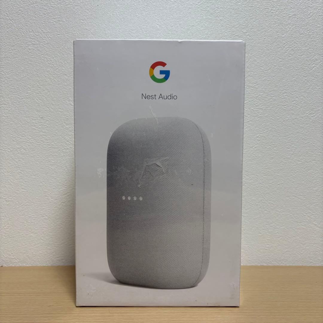 【新品未使用品】Google Nest Audio スマートスピーカー グレー