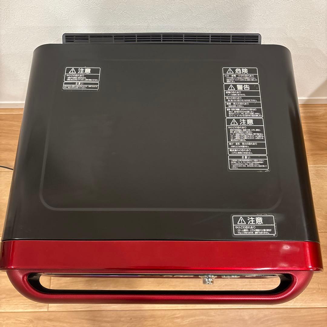 【東芝】スチームオーブンレンジ ER-LD330 赤 2014年製