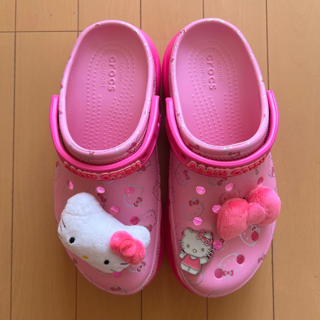 ハローキティ クロッグサンダル ピンク