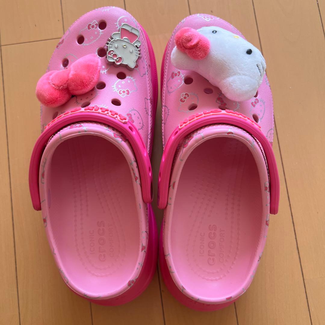 ハローキティ クロッグサンダル ピンク