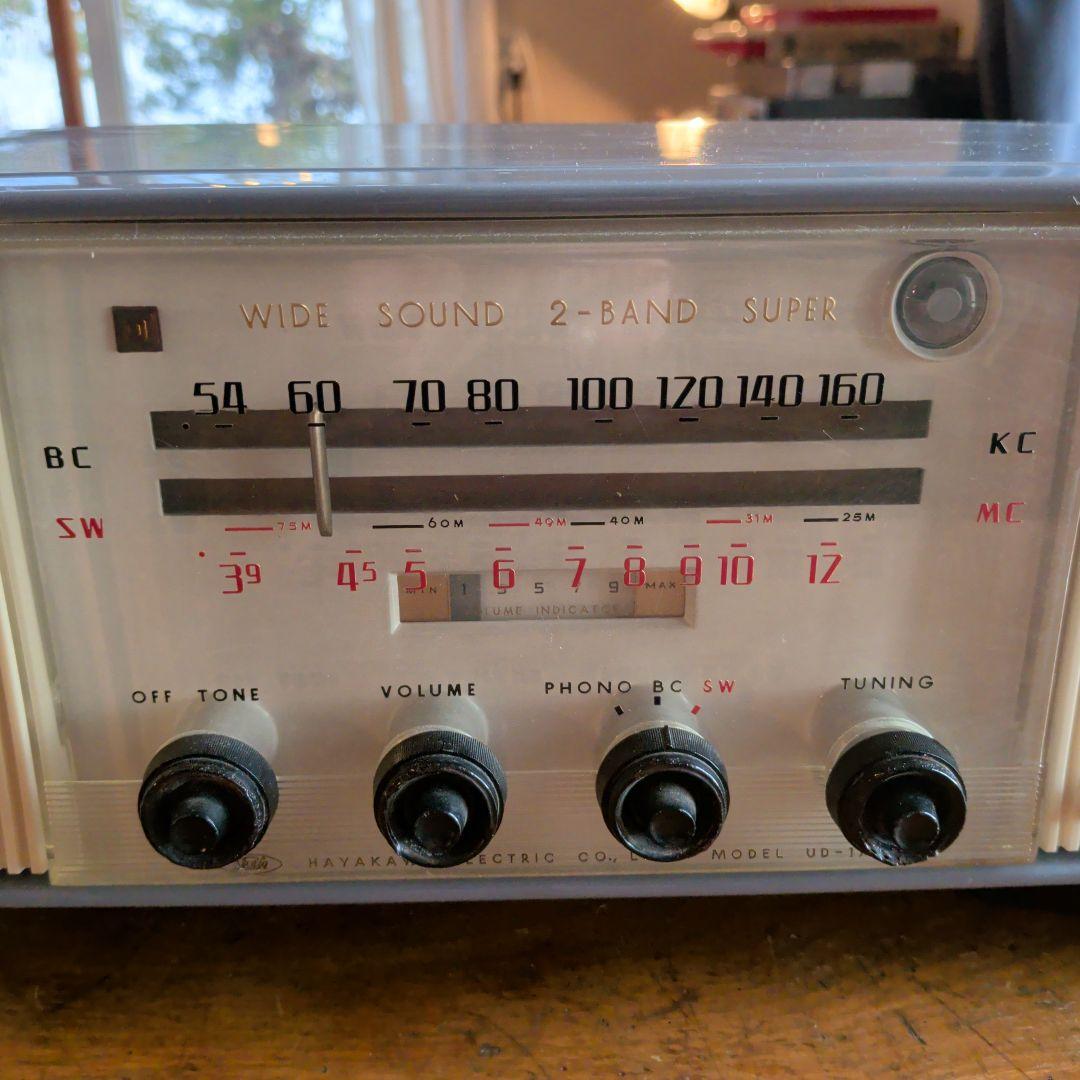 ちこちゃんさま専用　レトロ　SHARP真空管ラジオ UD-30