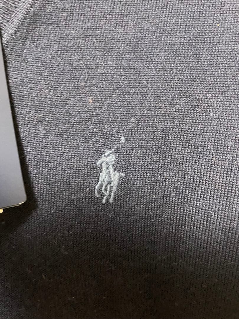 新品未使用　ポロラルフローレン メリノウールニット　スリムフィット