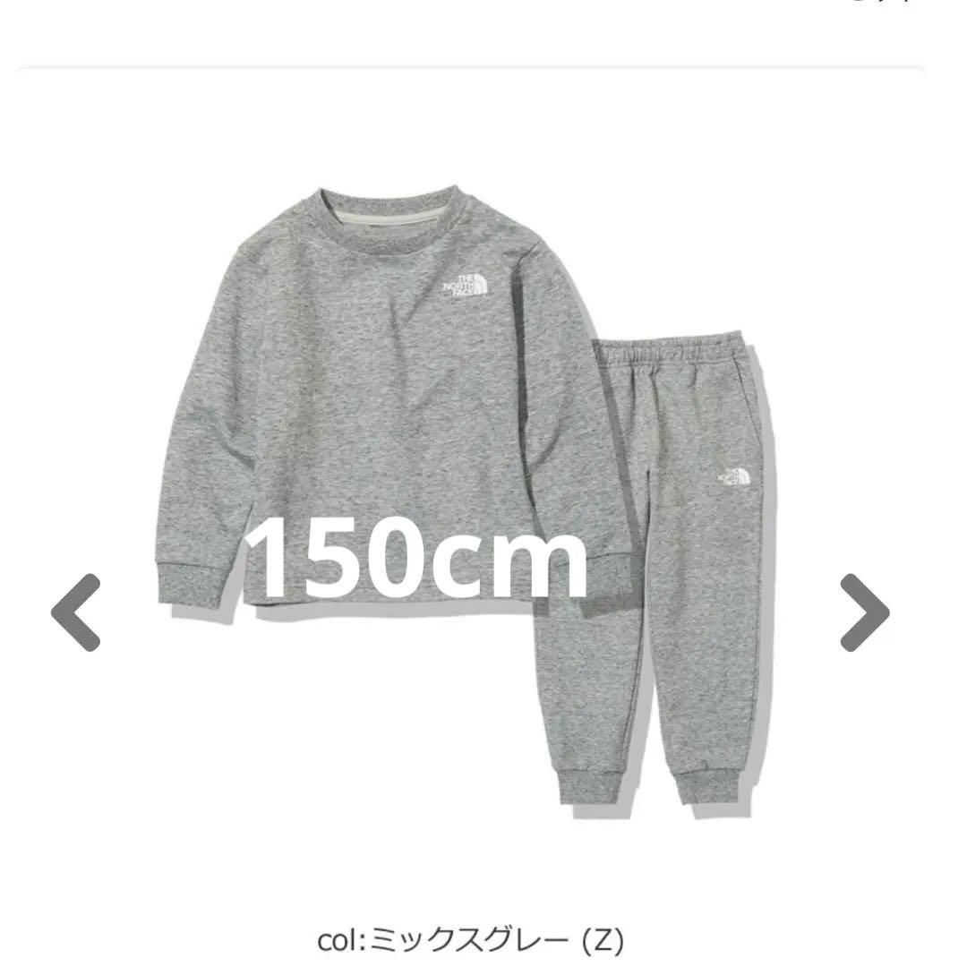 THE NORTH FACE キッズ スウェットセットミックスグレーポーチ