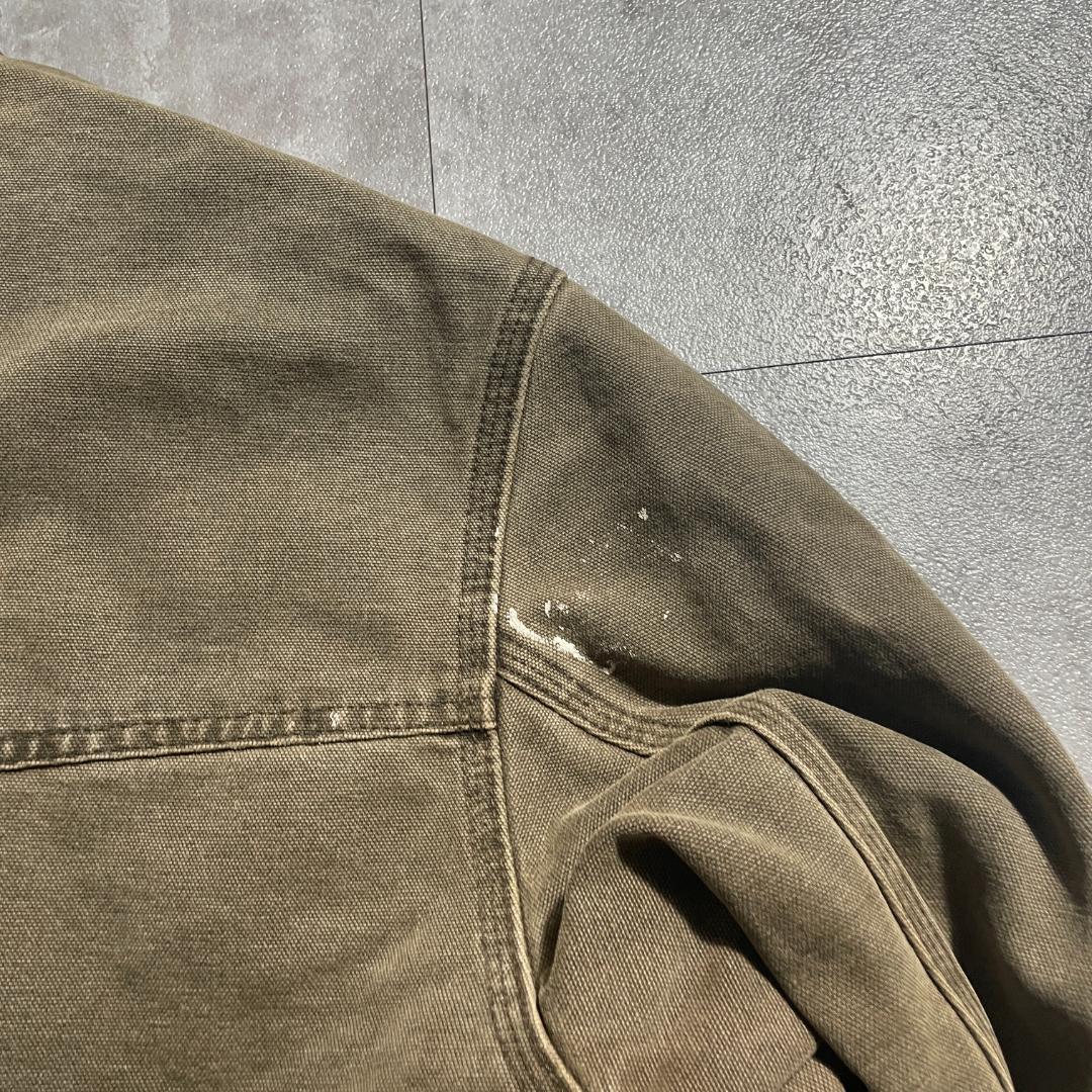 00s USA生地ブラウン カーハート サンタフェジャケット ダックXXL