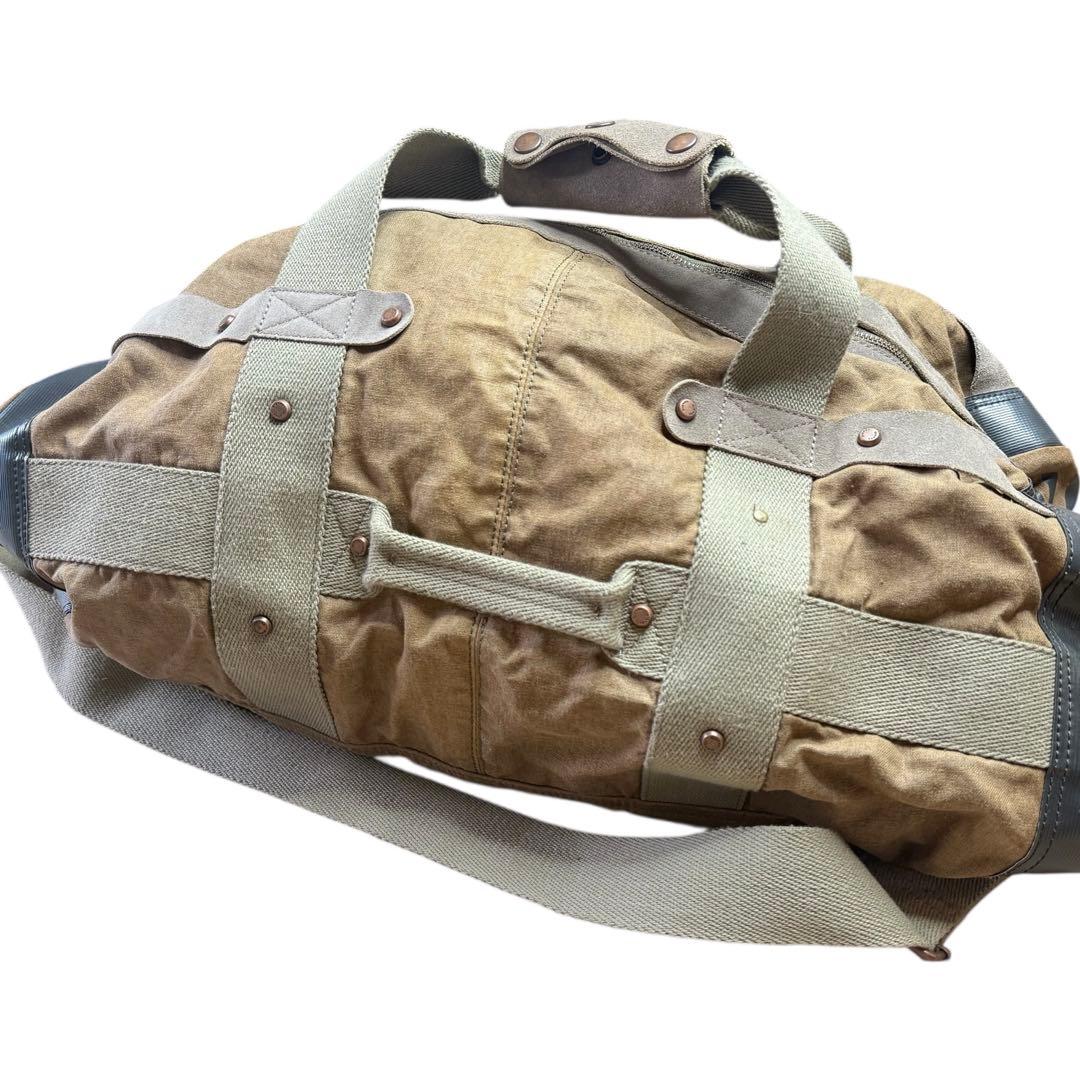 ジュン出品です　DIESEL★ミリタリーボストンバッグ カーキグリーン