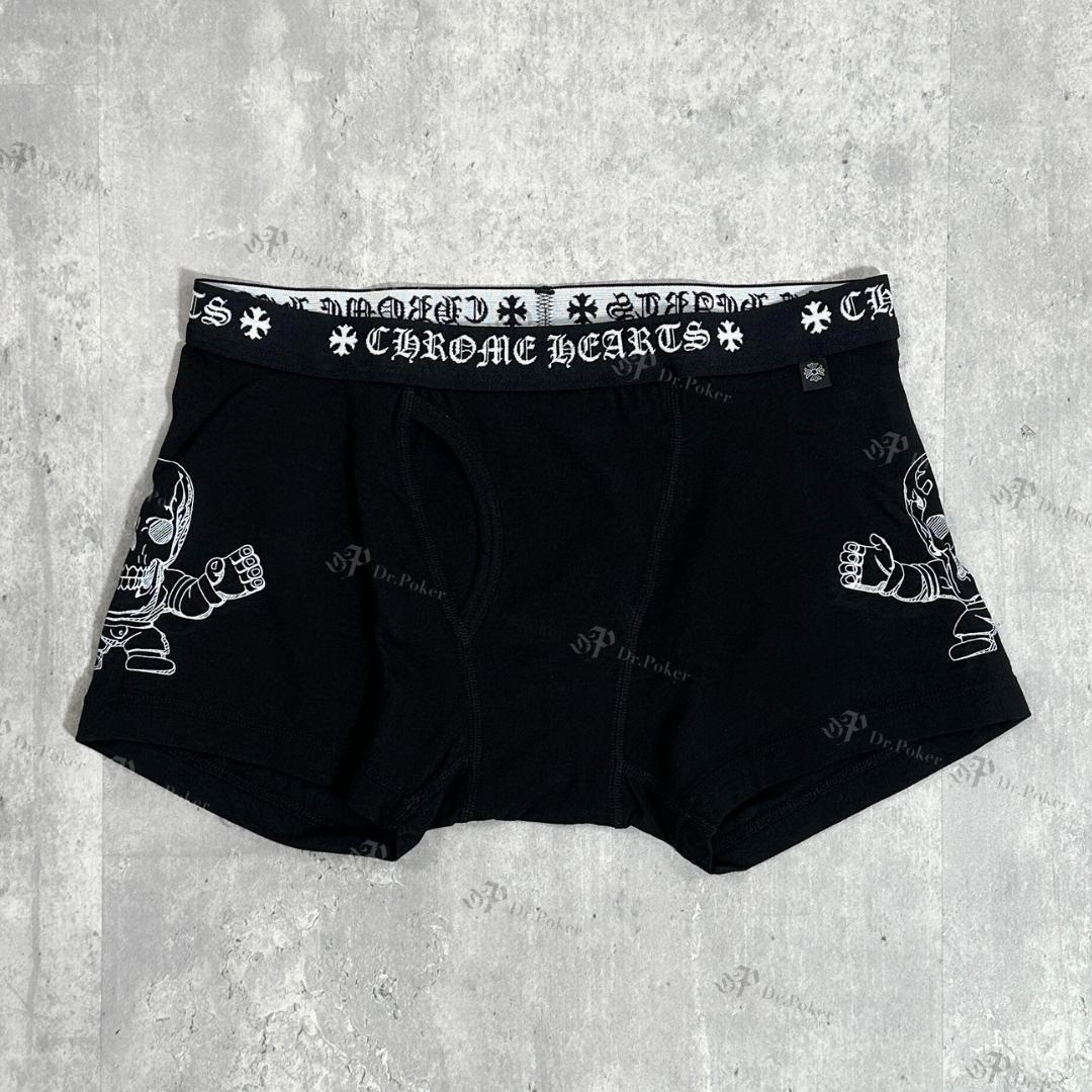 【新品】 Chrome Hearts Foti ボクサー ブリーフ 黒×白 S