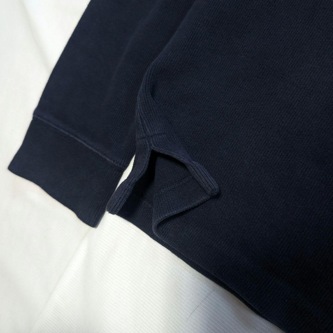 【Ralph Lauren】90sポニー刺繍ハーフジップスウェット　ネイビー