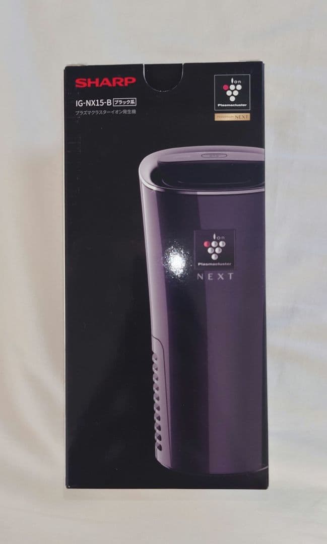 【新品＊未使用】シャープ プラズマクラスターイオン発生機 IG-NX15-B