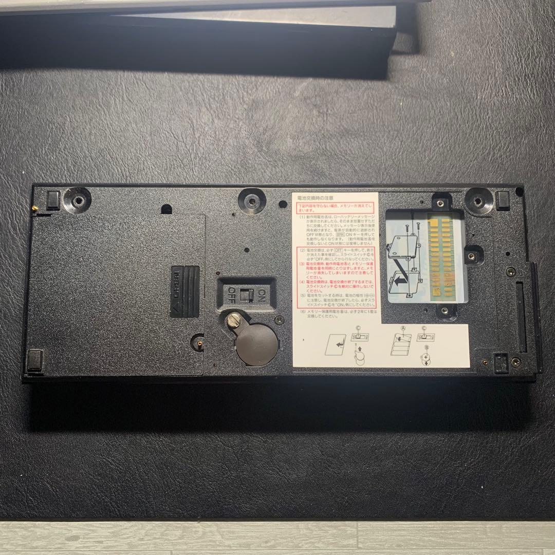 【動作確認済み】CASIO VX-4 スーパーカレッジ ポケコン