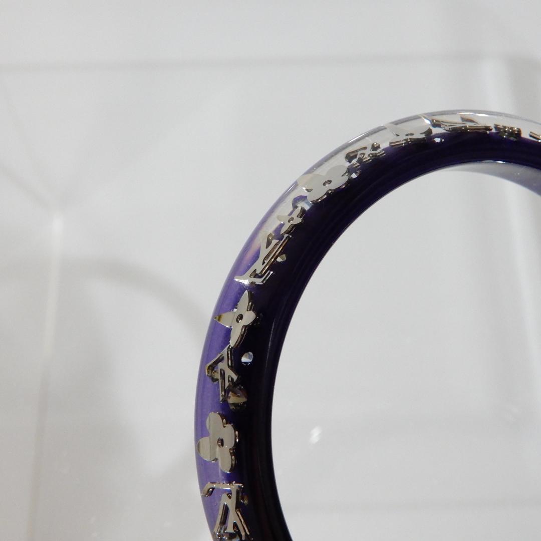 【美品】ルイヴィトン　ブレスレット　バングル　アンクリュージョン　モノグラム