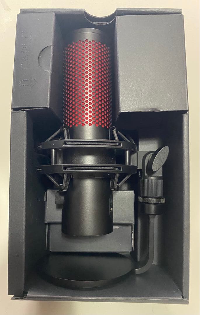 【極美品】HyperX QuadCast2 コンデンサーマイク ゲーミングマイク