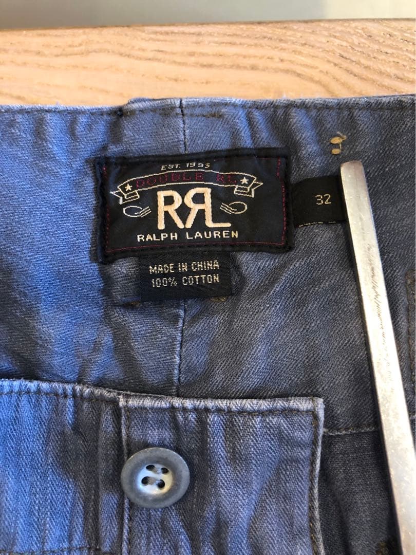 RRL 30〜40'sスタイル コットンチノクロストラウザーズ