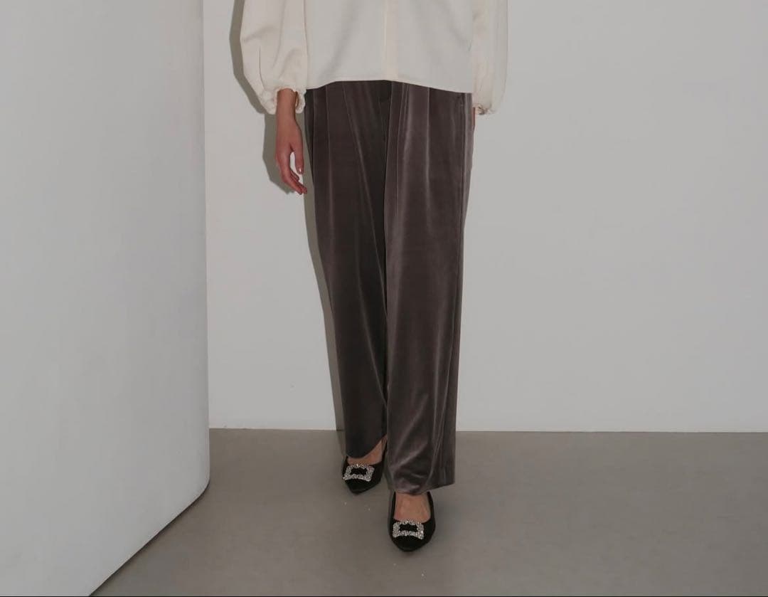 OHGA/オオガ　ベロアパンツM