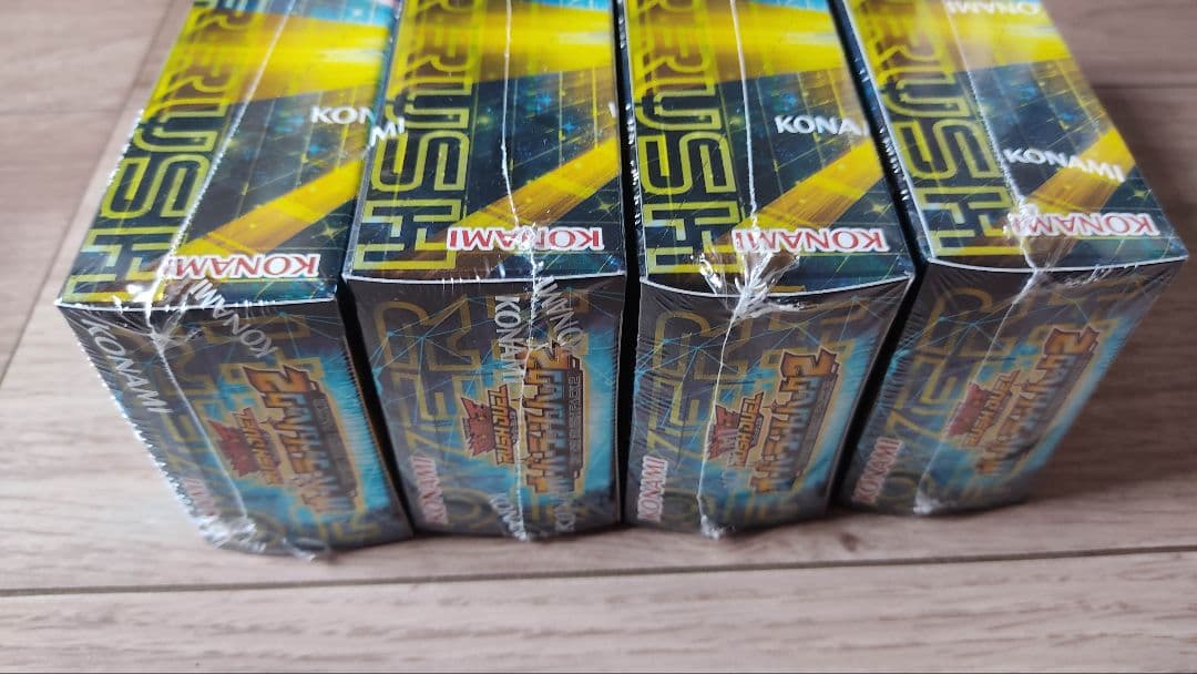 遊戯王　ラッシュデュエル　オーバーラッシュパック2　BOX　シュリンク付き　4