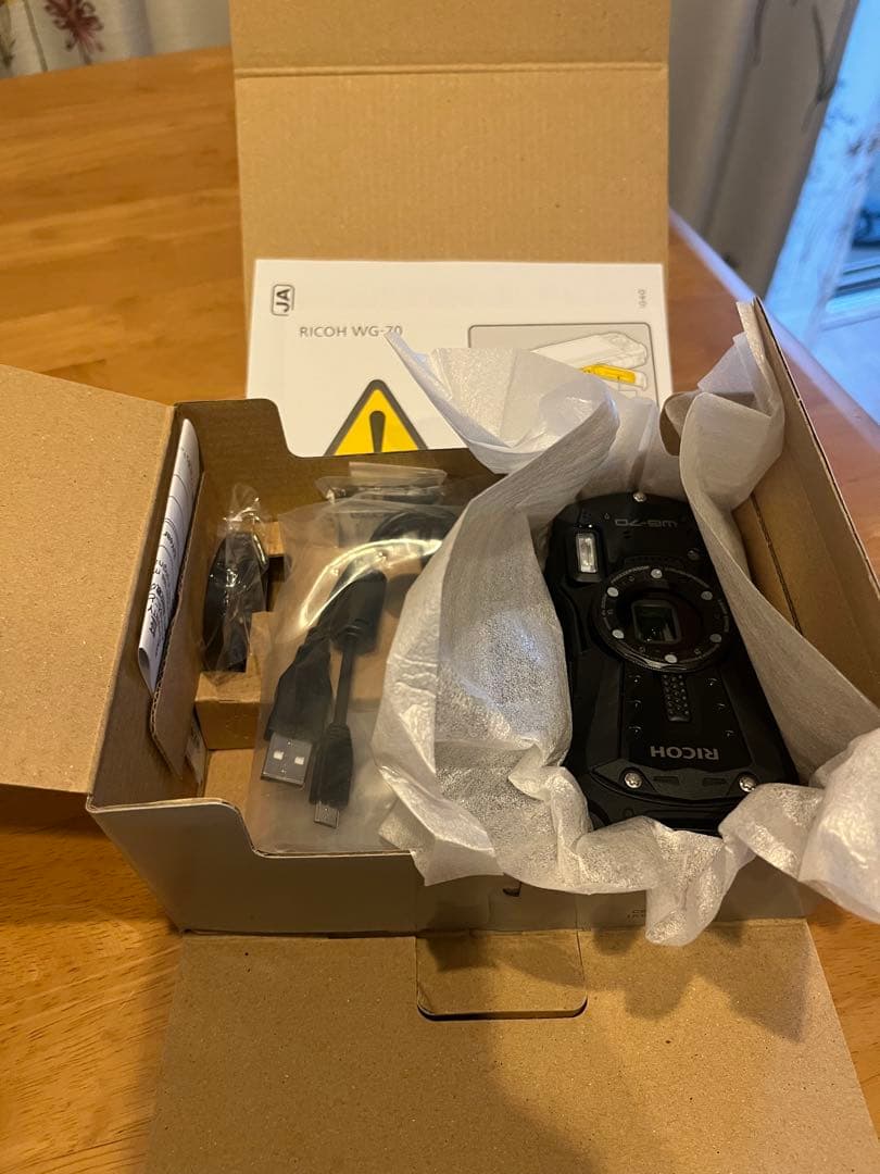 【未使用品】 RICOH WG-70 デジタルカメラ ブラックリコー