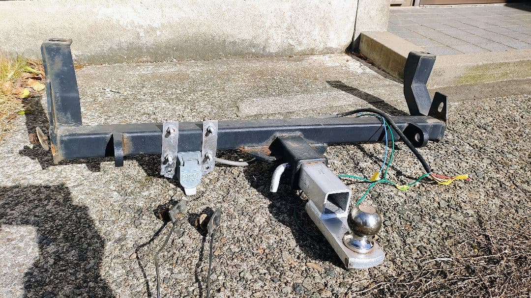 ジムニーJB-23W トレーラー用ヒッチ 50mmボール付き