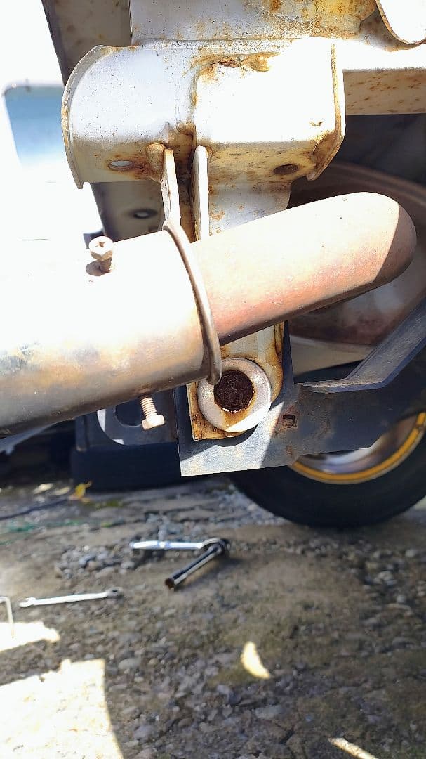 ジムニーJB-23W トレーラー用ヒッチ 50mmボール付き