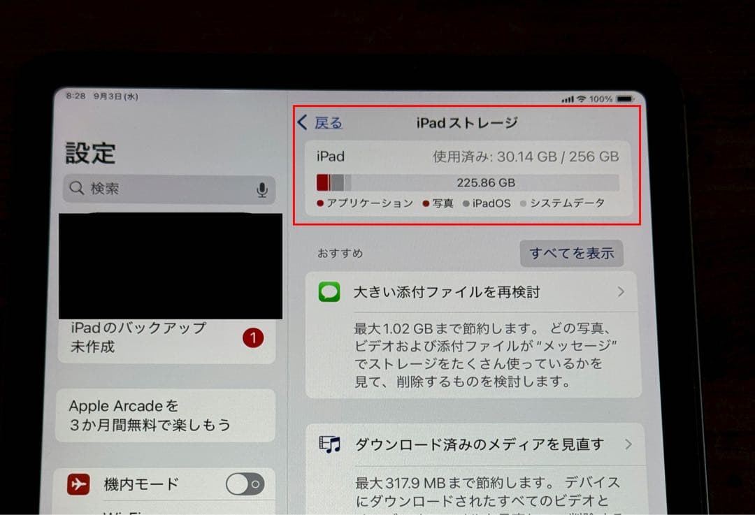 iPad Air セルラーモデル 256GB SIMフリー PEN付き