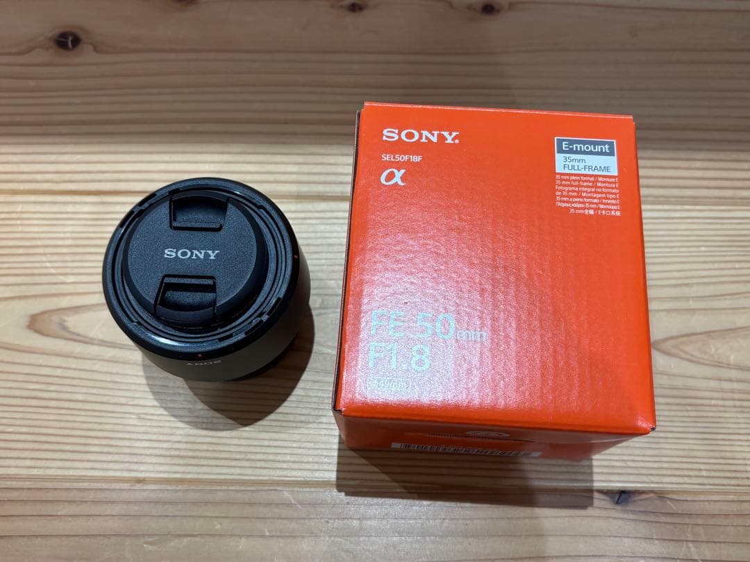SONY FE 50mm F1.8 Eマウントレンズ　【 極美品 】