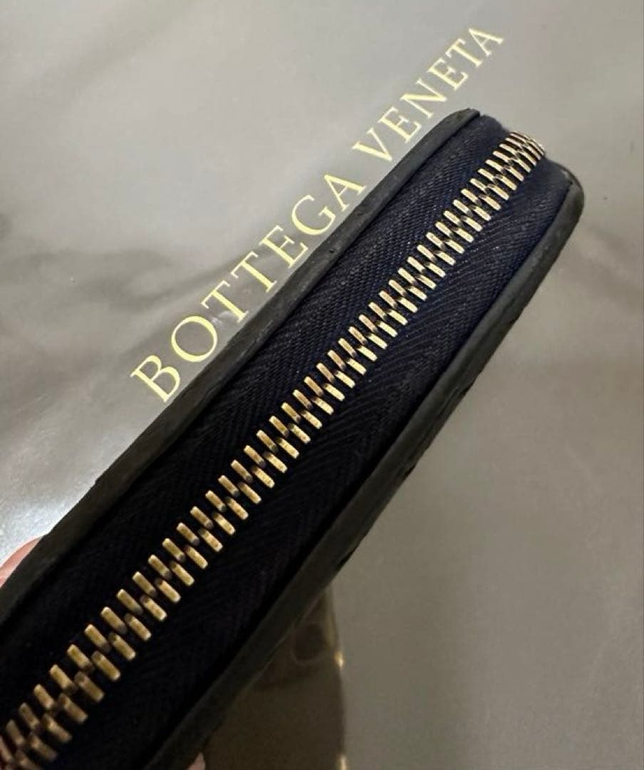 【美品】ボッテガヴェネタ イントレチャートケース/ラム/黒3️⃣✨✨