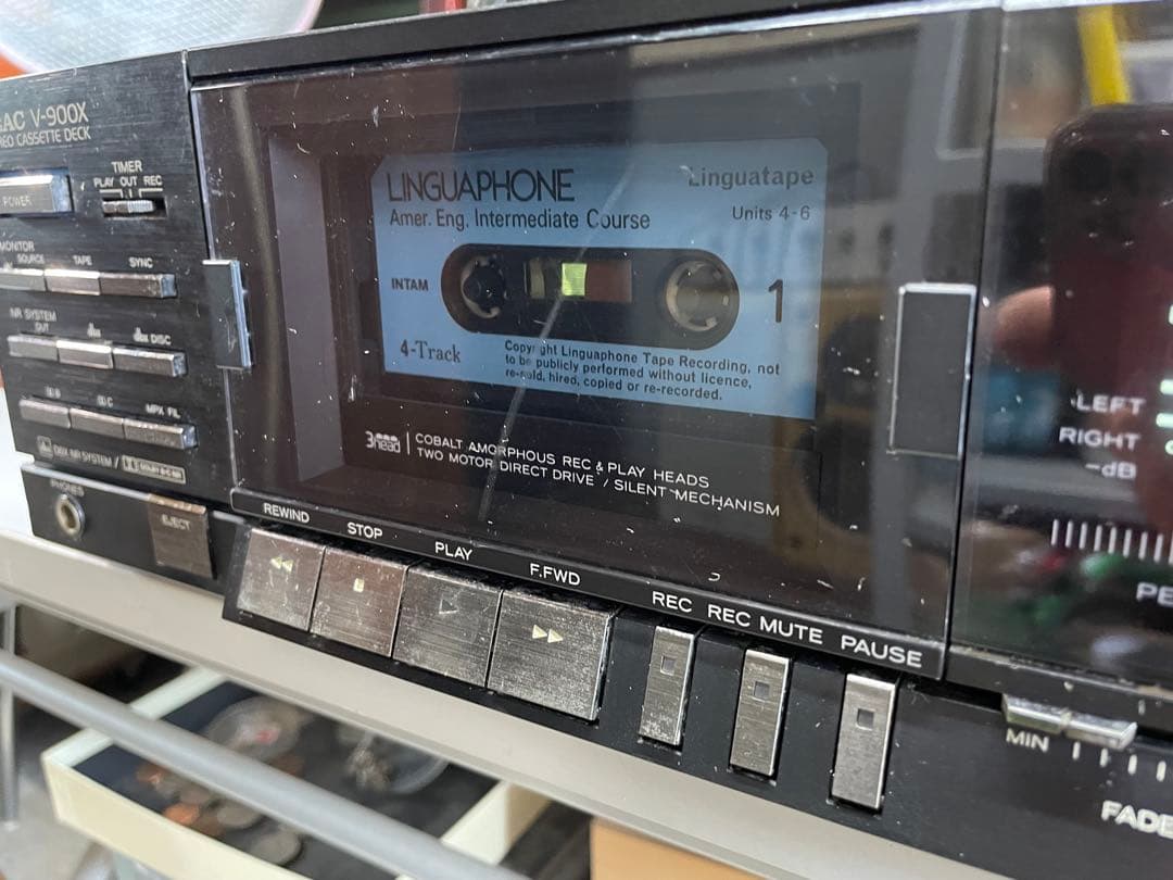 TEAC カセットデッキ　V-900X ジャンク