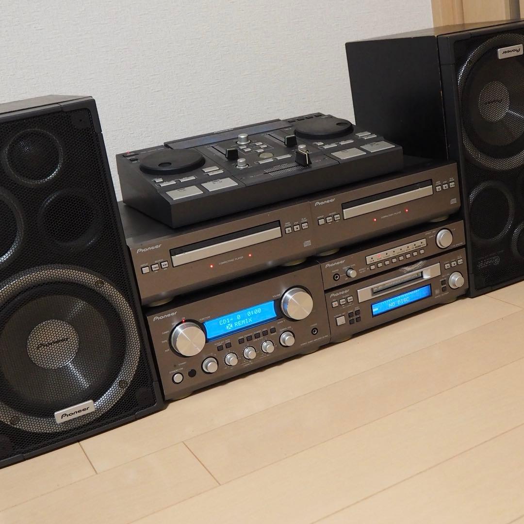Pioneer X-RMX99 RMX9 DJ付コンポ セット 動作確認済