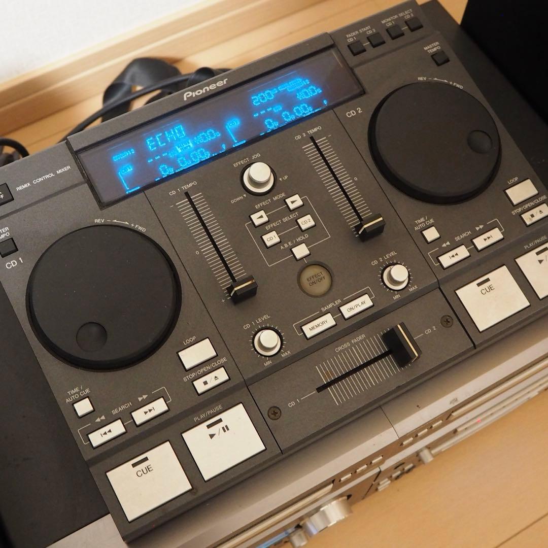 Pioneer X-RMX99 RMX9 DJ付コンポ セット 動作確認済