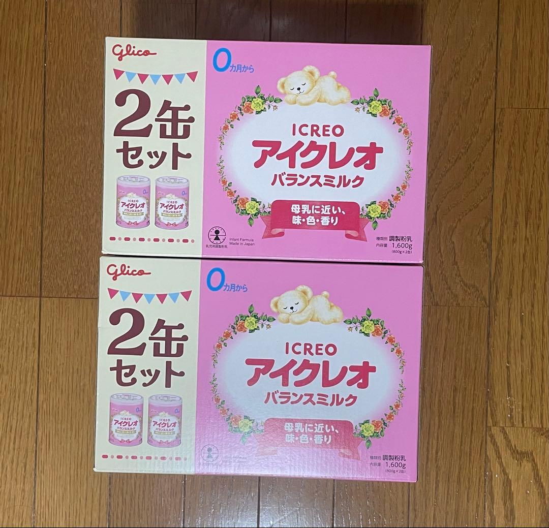 アイクレオ バランスミルク 800g×4缶