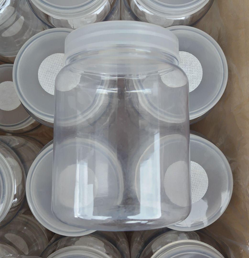 【はっちゃん】クリアボトル 硬質 800cc 4つ穴 150本