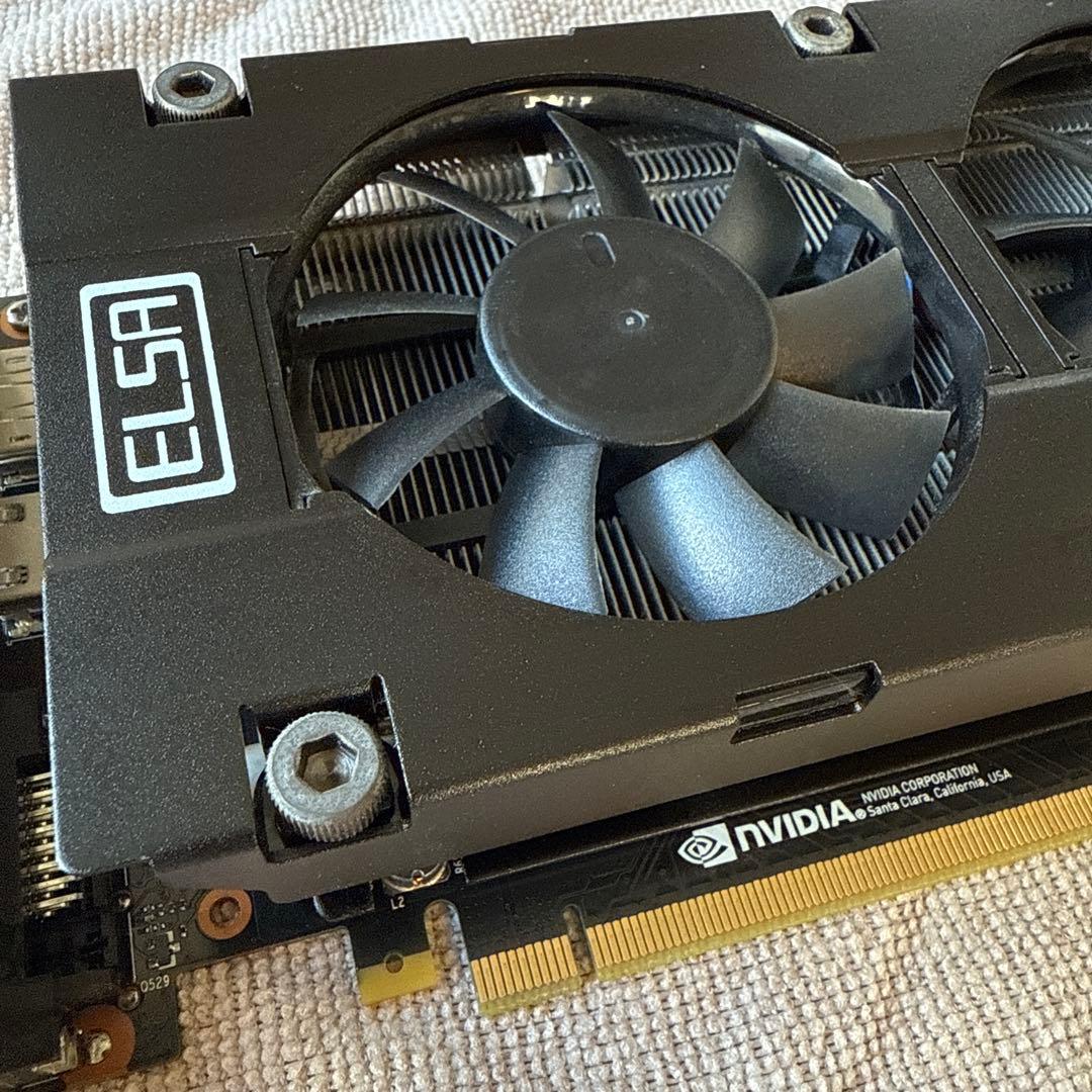 グラフィックボード・グラボ・ビデオカード ELSA GeForce GTX 1060 6GB S.A.C