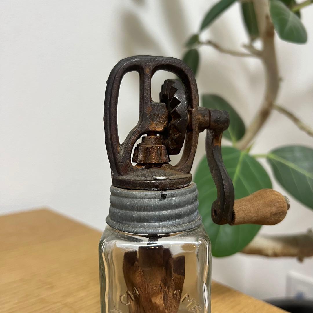 小型バターチャーン アンティーク フランス ヴィンテージ