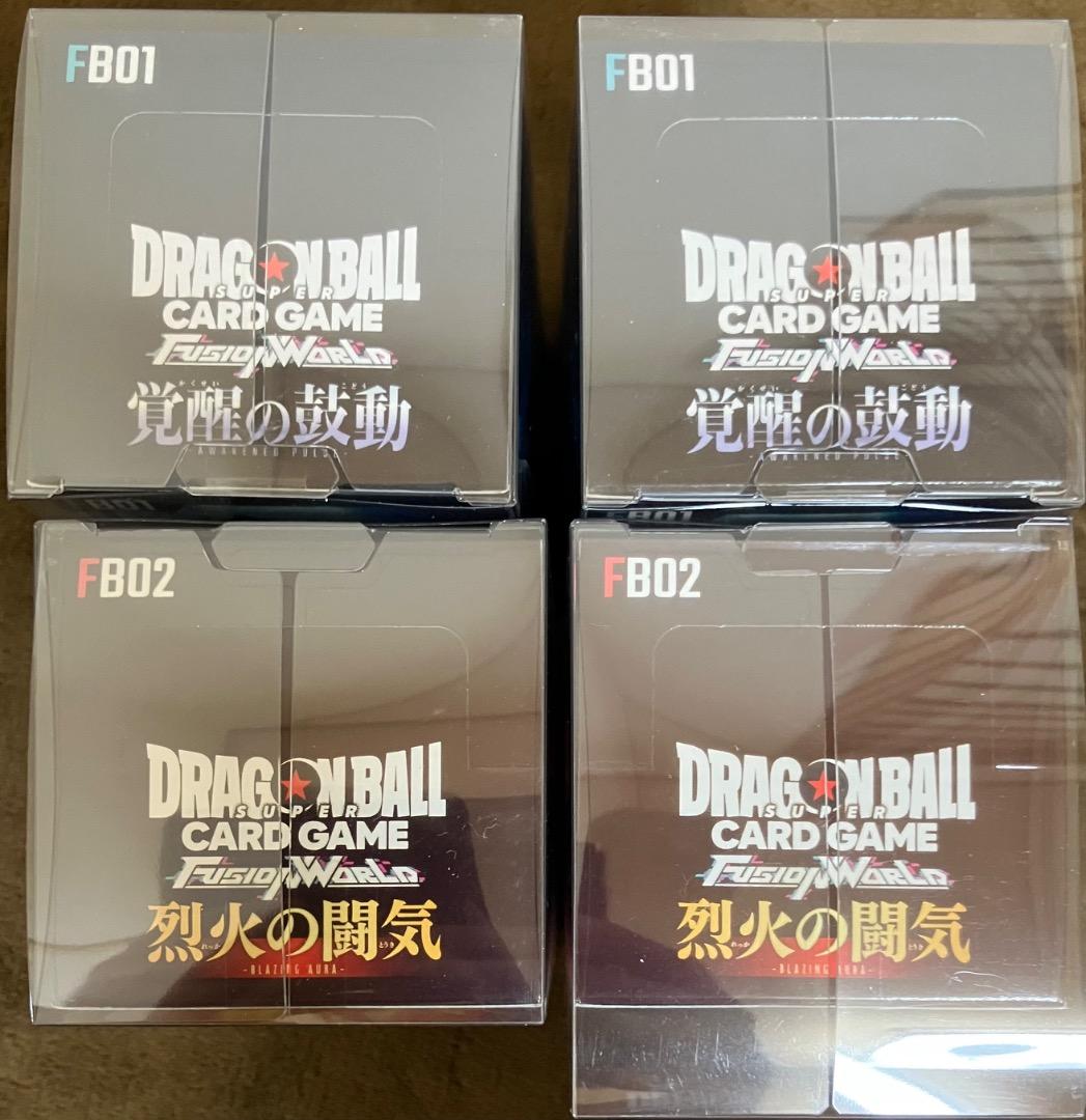 新品未開封 覚醒の鼓動 烈火の闘気 テープ付き 各 2box