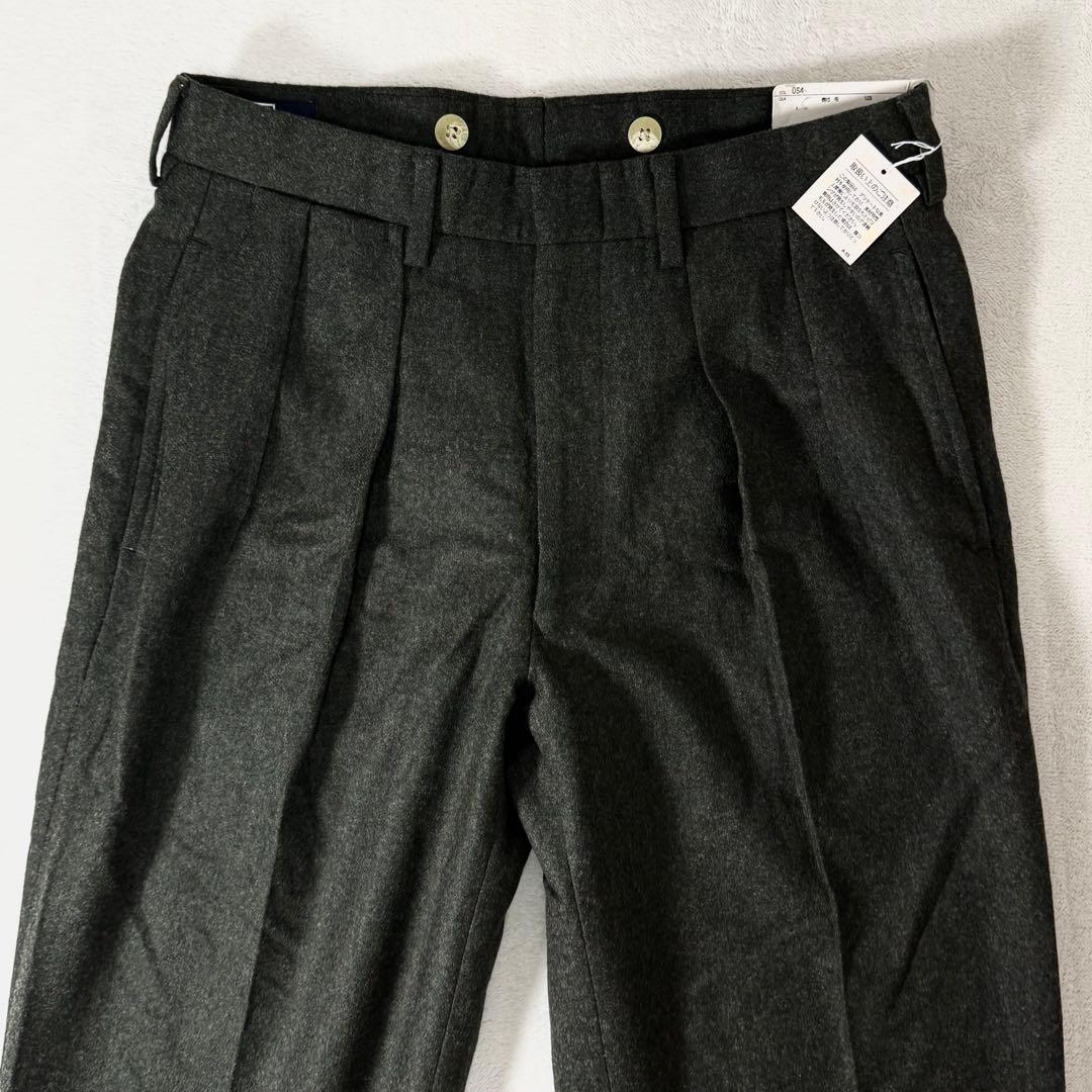 タグ付き未使用品 ポロラルフローレン ウール スラックス ツータック