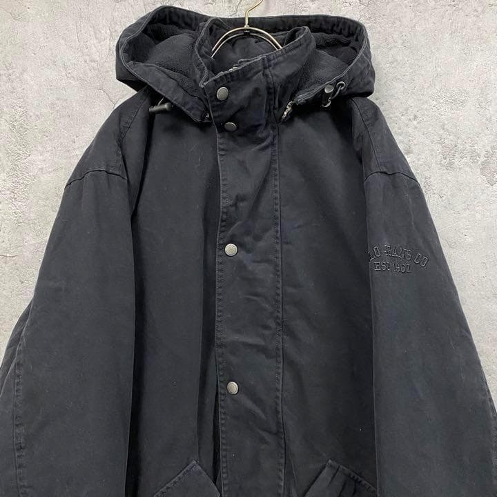 レアUS古着○ラルフローレン ポロジーンズ 中綿モッズコート メンズL