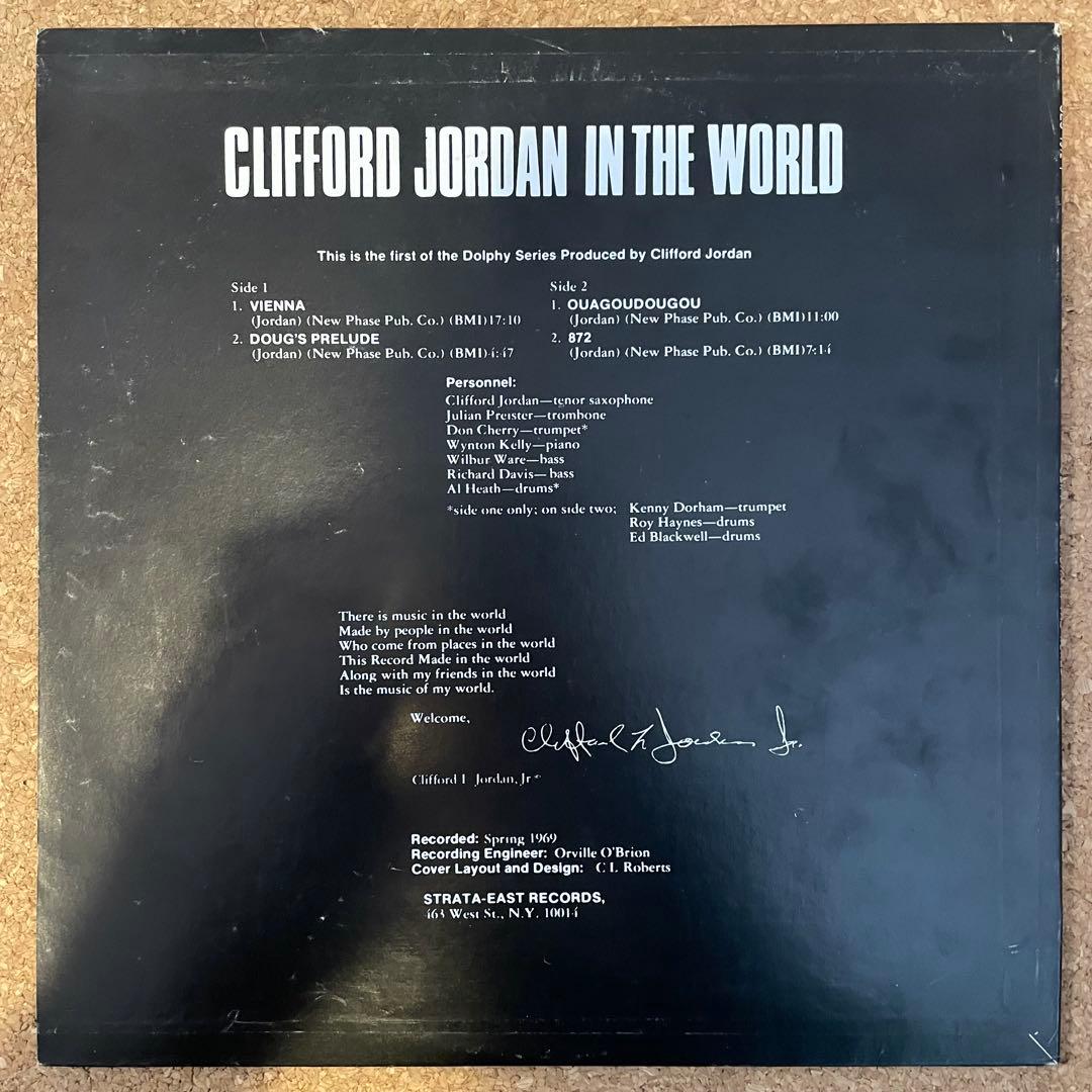 洋楽 CLIFFORD JORDAN / IN THE WORLD(LP)