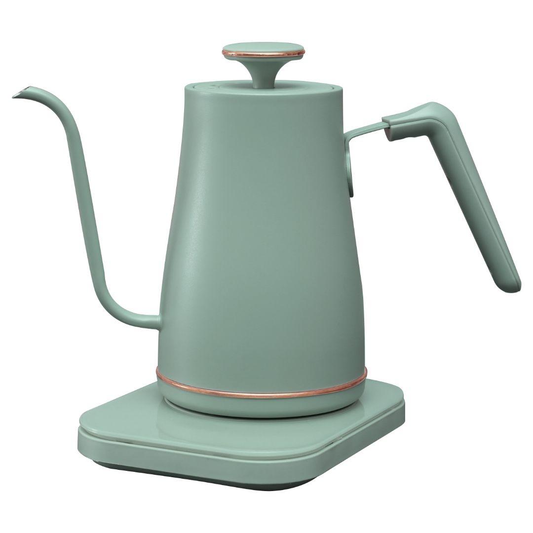 山善 電気ケトル セラドン（グリーン） EGL-C1281