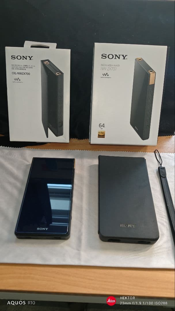 SONY ウォークマン NW-ZX707 64GB デジタルオーディオプレーヤー