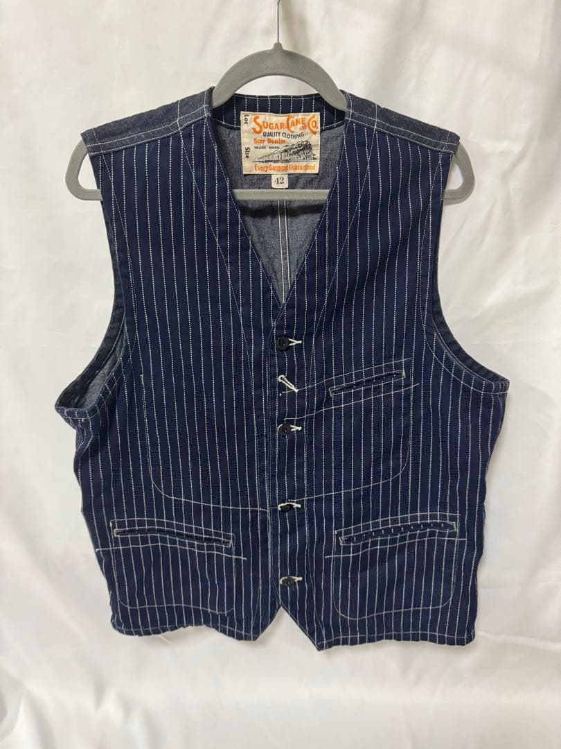 シュガーケーン SC12654 ウォバッシュ ワークベスト 42