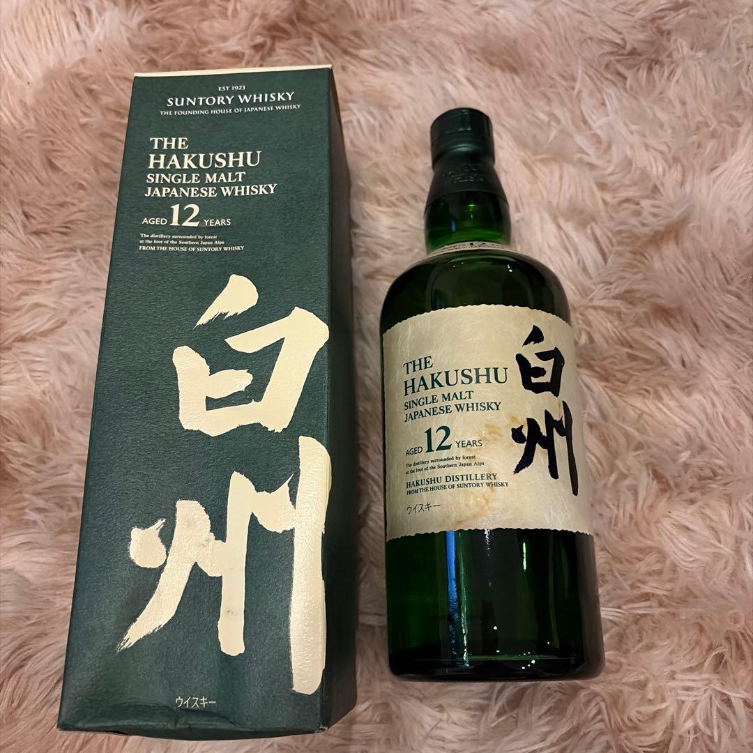 白州12年　Suntory Hakushu 12年 シングルモルトウイスキー