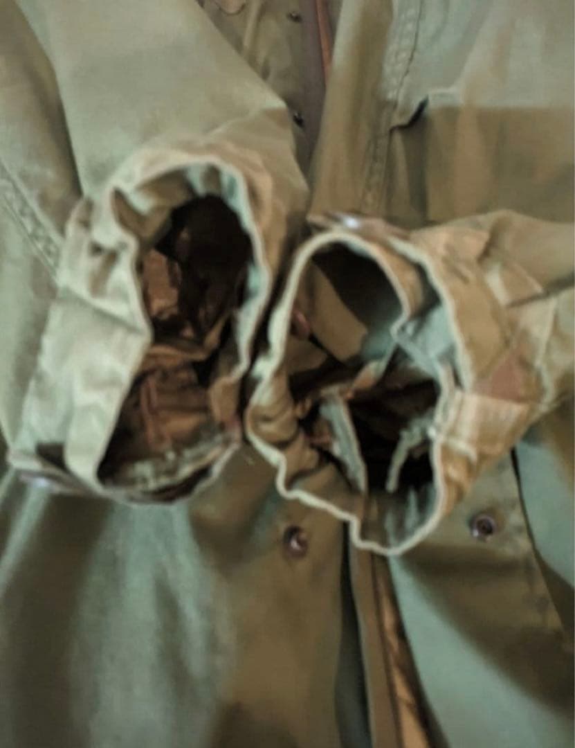 M-65 フィッシュテールパーカー アルミジップ XSサイズ フルセット