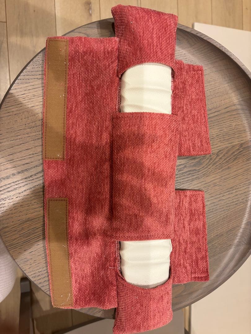 豊橋木工 アップライト チェア ベビーシート　ホールドクッション　ペブル　ピンク