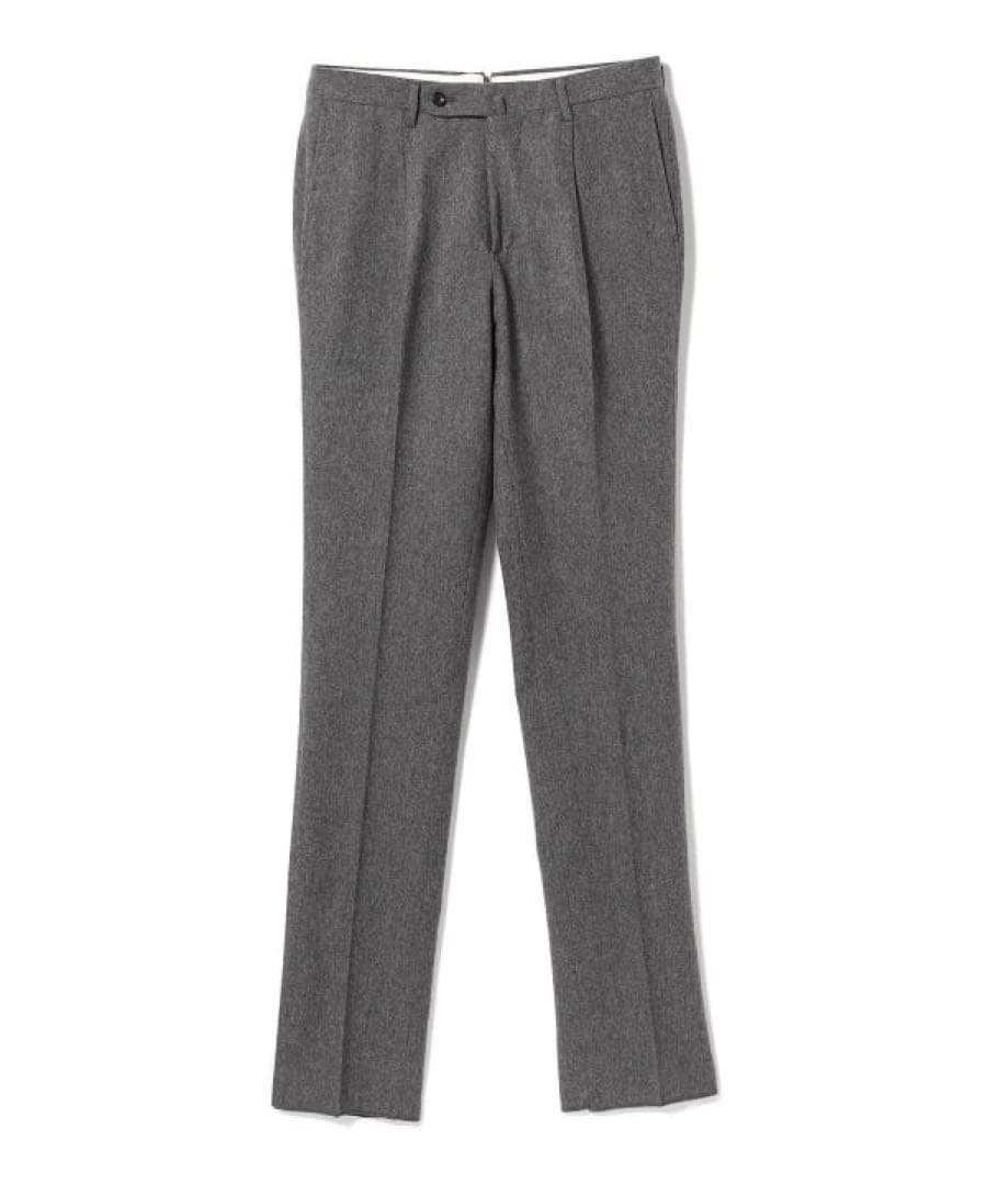 Brilla ブリッラ BEAMS フランネル スラックス グレー 50 新品