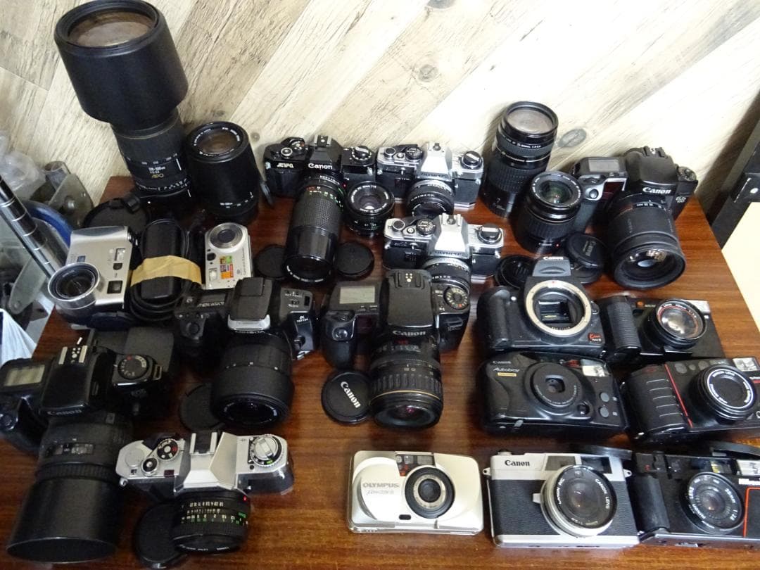 k*n様 静020 カメラ まとめ 17点 キャノン ニコン オリンパス ソニー
