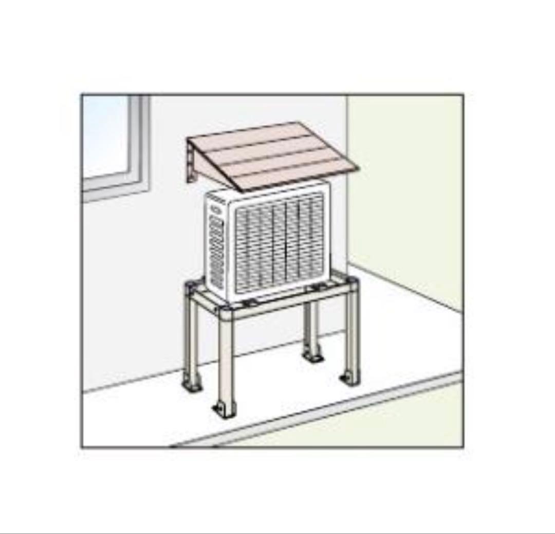 エアコン壁面用防雪屋根 K-KP6G2 新品未使用