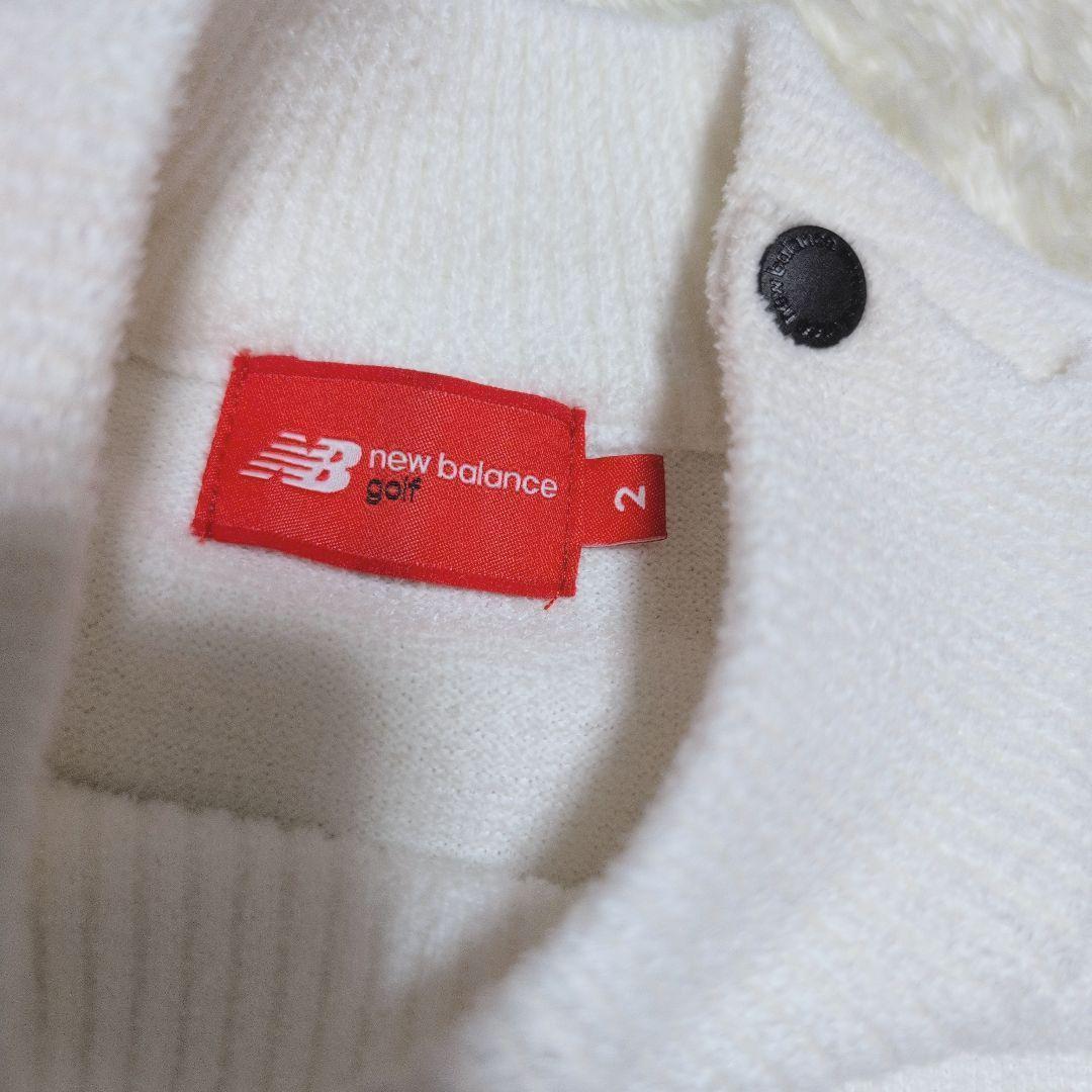 【美品】ニューバランスゴルフ　モックネックニットワンピース　L